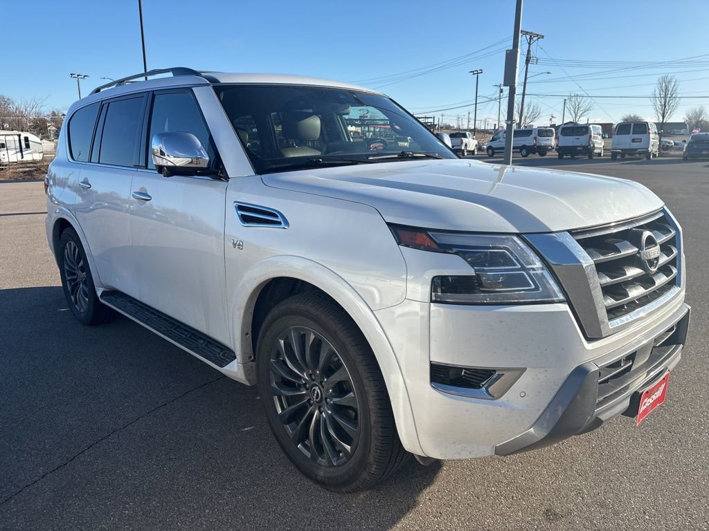 Used 2022 Nissan Armada Platinum w/ Captain's Chairs Package image 5