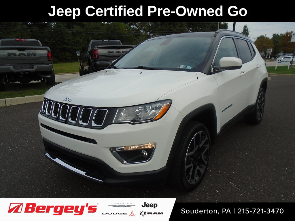Certified 2018 Jeep Compass Limited w/ Navigation Group
