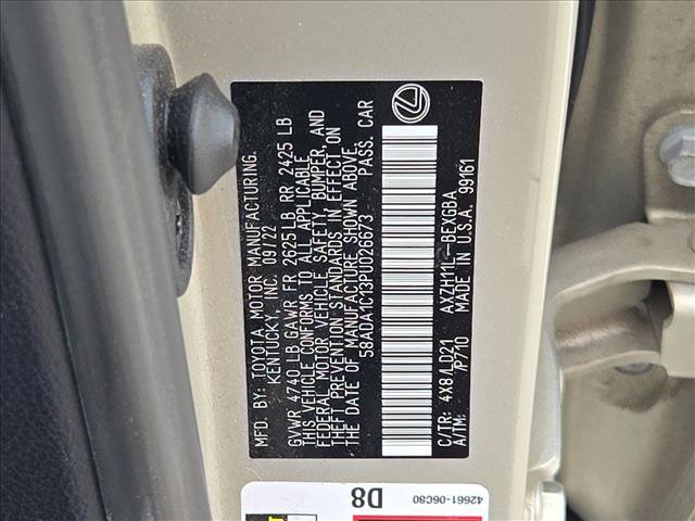 Used 2023 Lexus ES 300h w/ Premium Package FWD image 23