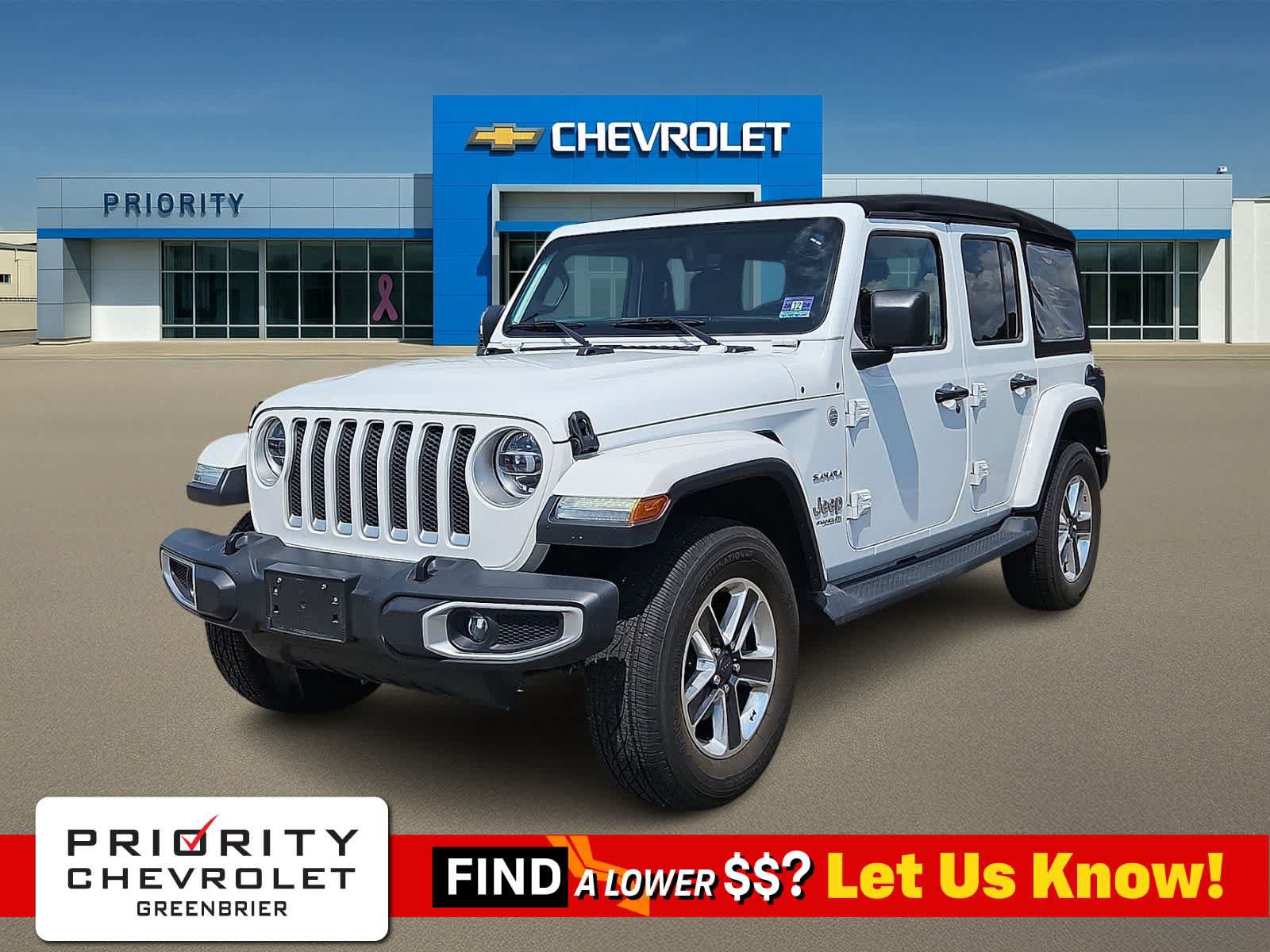 Used 2018 Jeep Wrangler Unlimited Sahara AWD/4WD image 1