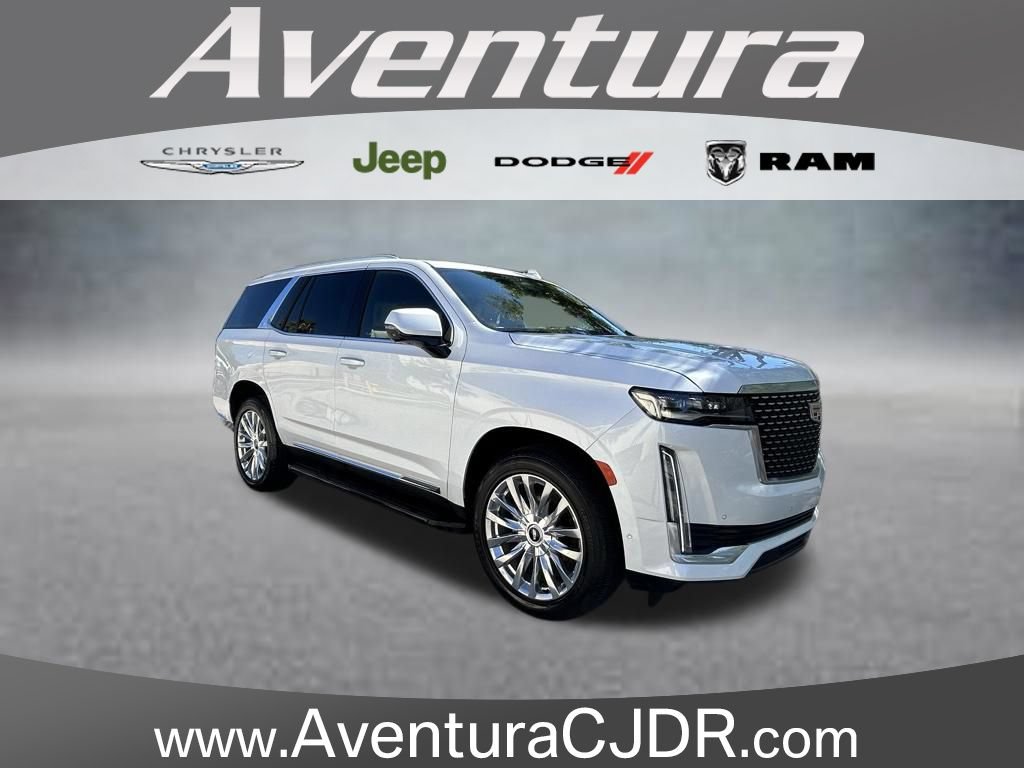 Used 2023 Cadillac Escalade Premium Luxury w/ Performance Package AWD/4WD image 1