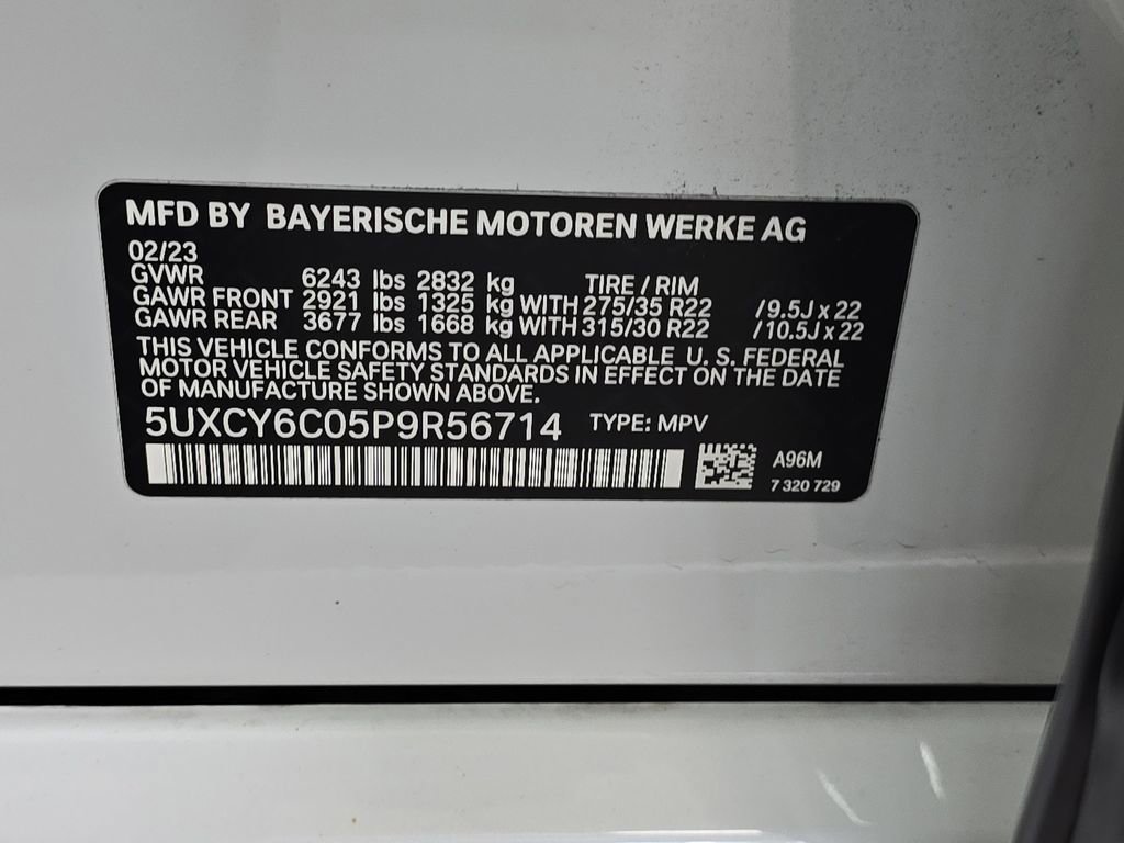 Certified 2023 BMW X6 xDrive40i w/ Executive Package AWD/4WD image 34
