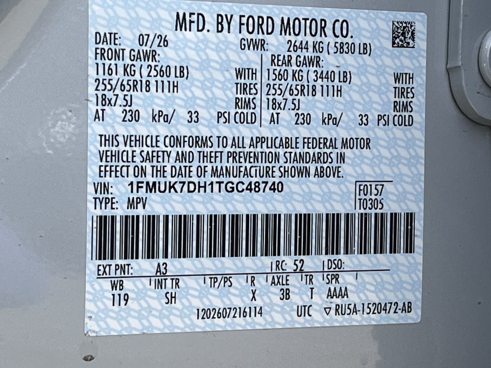 New 2026 Ford Explorer Active w/ Active Comfort Package RWD image 26