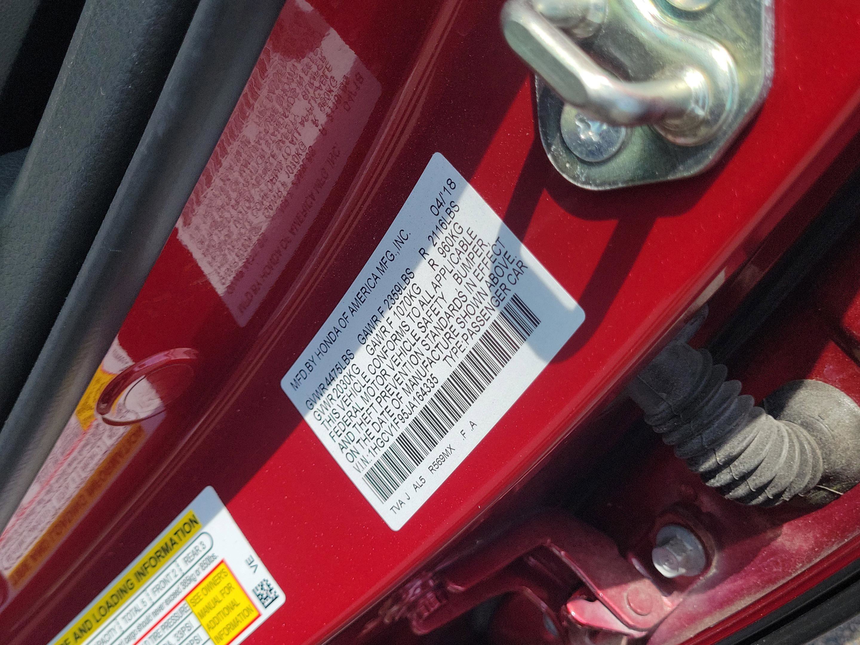 Used 2018 Honda Accord Touring image 35