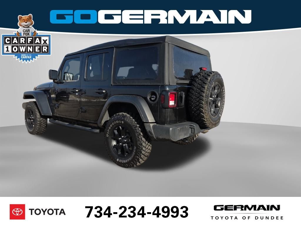 Used 2021 Jeep Wrangler Unlimited Willys image 10