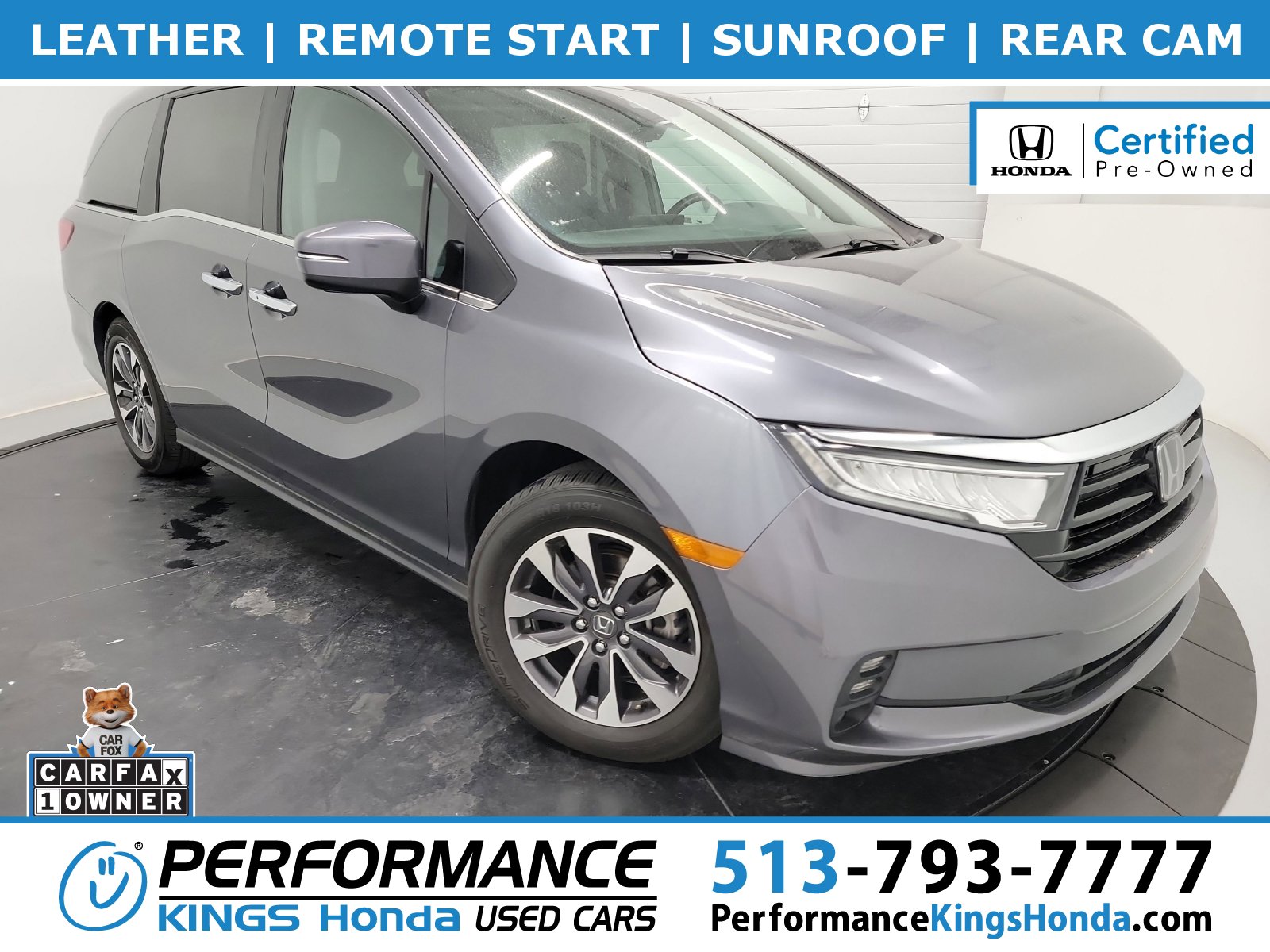 Certified 2024 Honda Odyssey EX-L 360° Tour