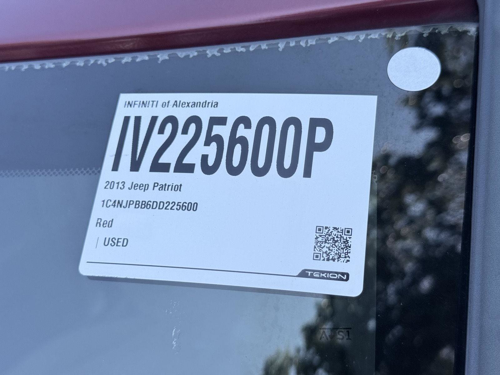 Used 2013 Jeep Patriot Sport w/ PWR Value Group FWD image 24