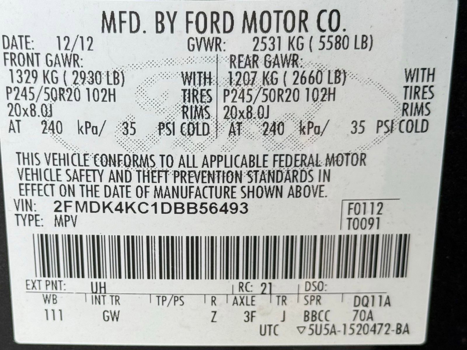 Used 2013 Ford Edge Limited AWD/4WD image 47