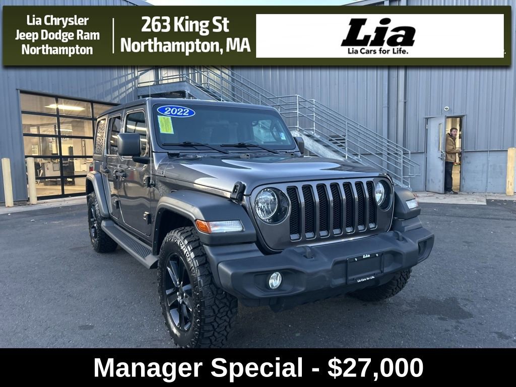 Used 2022 Jeep Wrangler Unlimited Sport