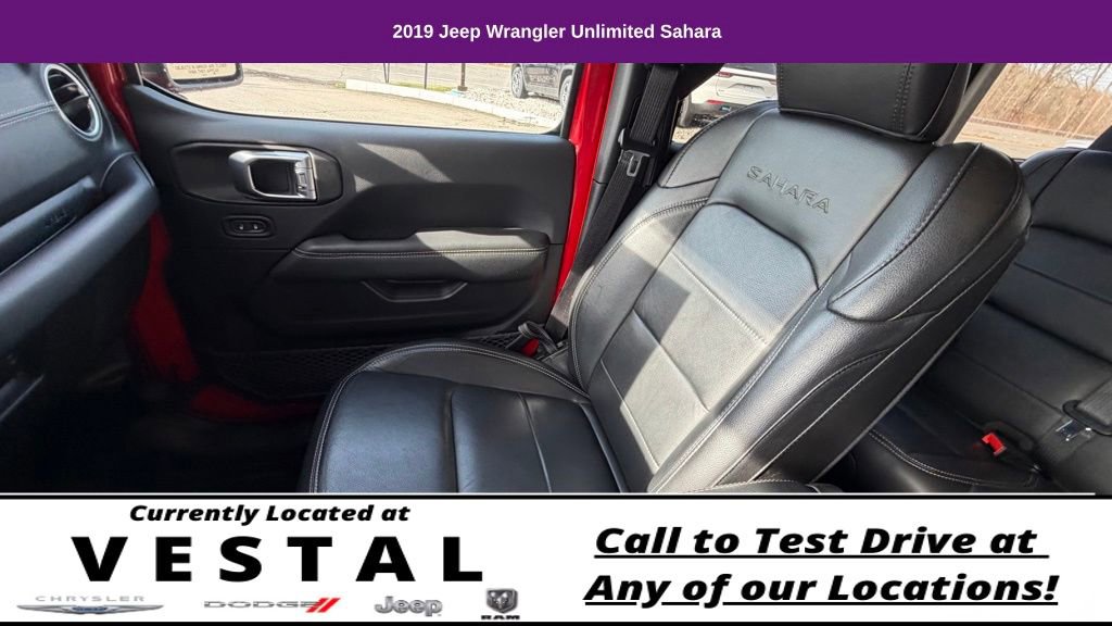 Used 2019 Jeep Wrangler Unlimited Sahara w/ Dual Top Group image 36