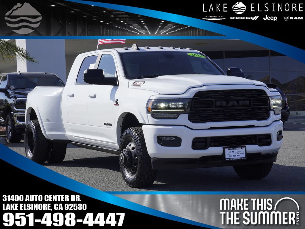 Certified 2022 RAM 3500 Limited w/ Max Tow Package AWD/4WD image 1