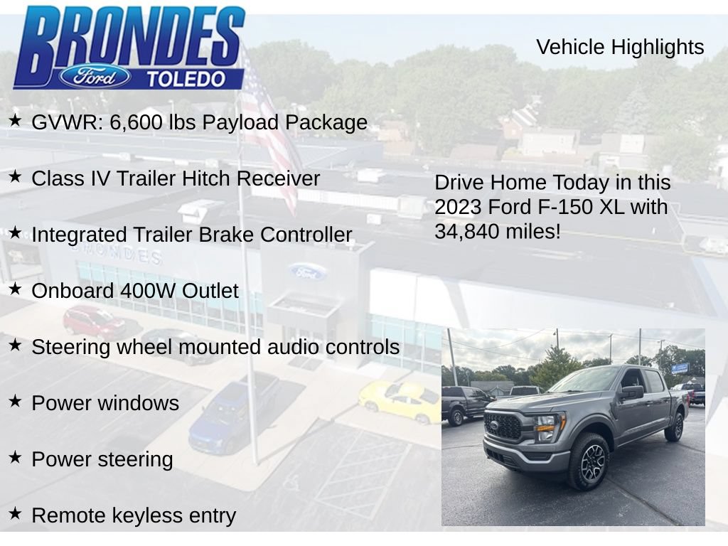 Used 2023 Ford F150 XL w/ STX Appearance Package AWD/4WD image 17
