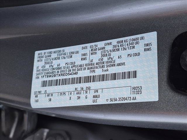 Used 2024 Ford F250 Lariat w/ Sport Appearance Package AWD/4WD image 12