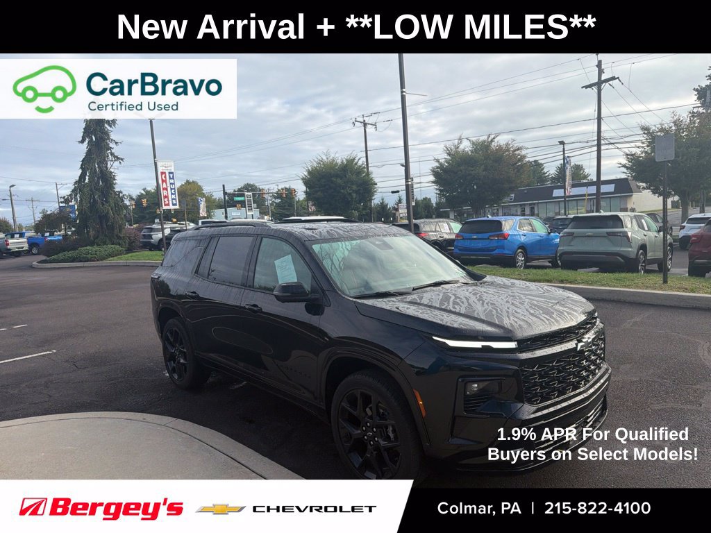 Certified 2024 Chevrolet Traverse RS w/ LPO, Floor Liner Package