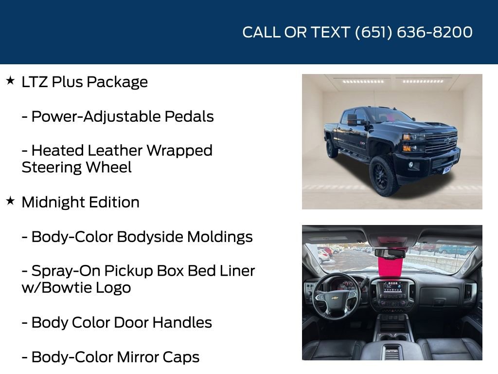 Used 2019 Chevrolet Silverado 2500 LTZ w/ Duramax Plus Package image 30
