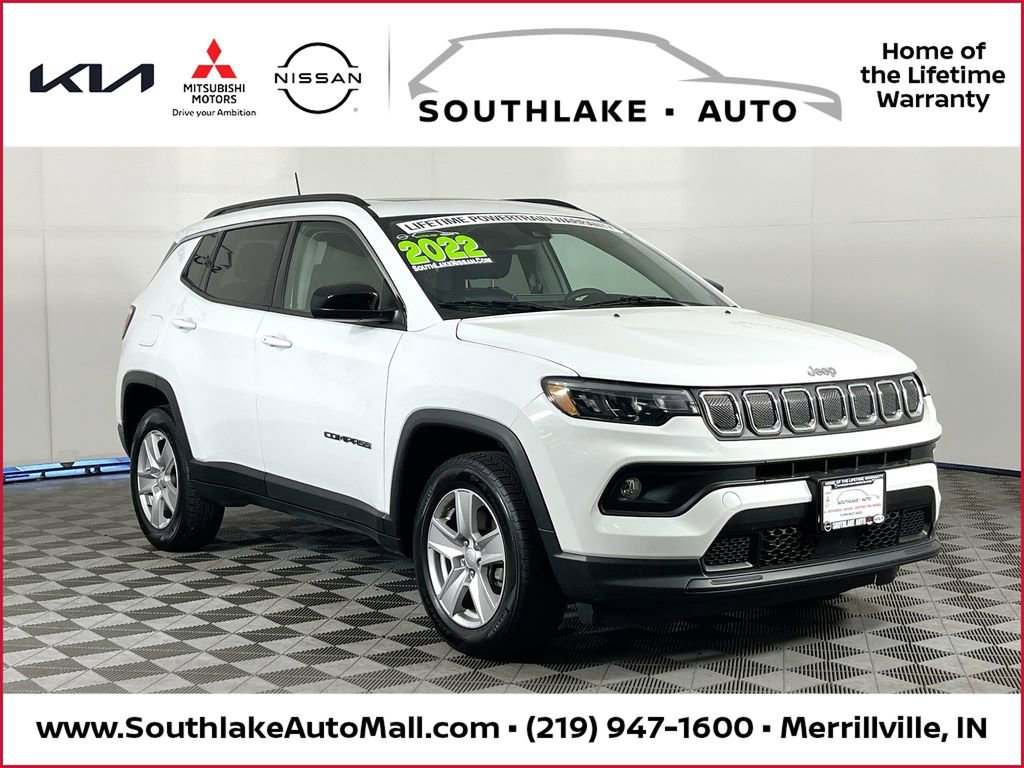 Used 2022 Jeep Compass Latitude w/ Sun and Sound Group AWD/4WD image 1