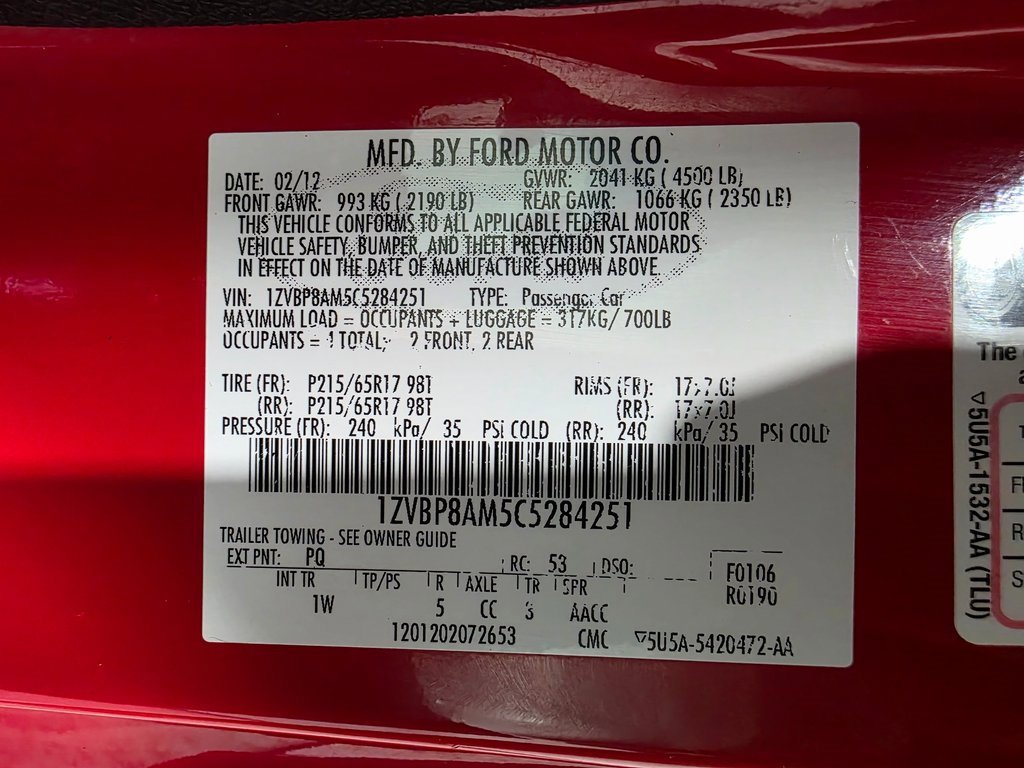 Used 2012 Ford Mustang Coupe image 33