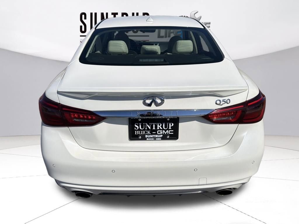 Used 2023 INFINITI Q50 Luxe w/ Cargo Package image 4