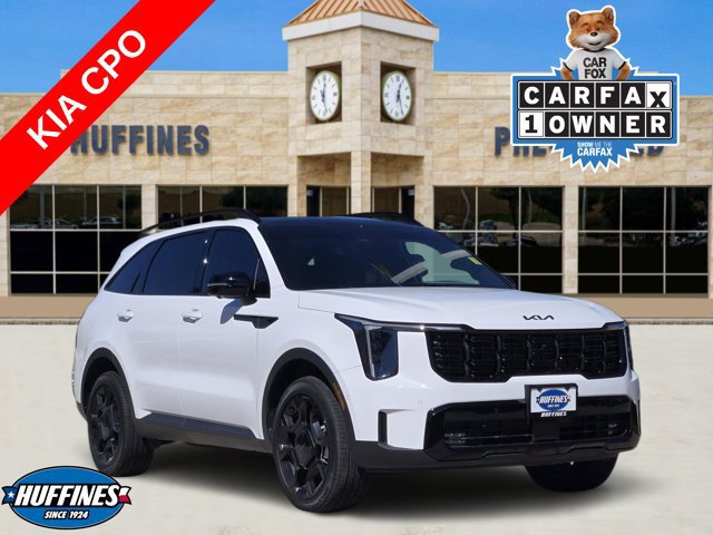 Certified 2026 Kia Sorento SX Prestige w/ Olive Brown Leather Package