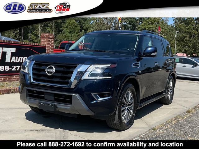 Used 2021 Nissan Armada SL w/ Captain's Chairs Package AWD/4WD image 3