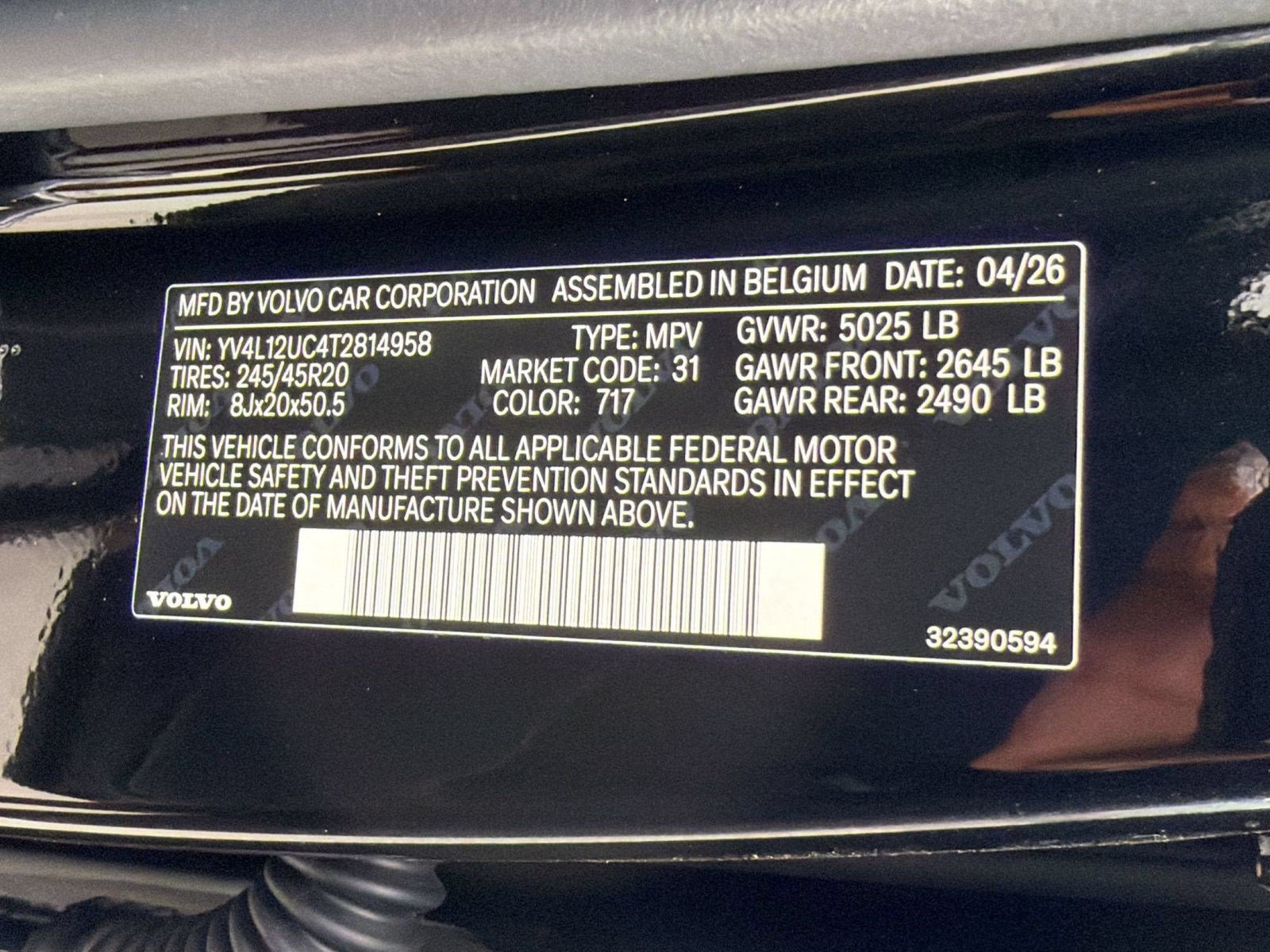 New 2026 Volvo XC40 B5 Plus w/ Climate Package AWD/4WD image 25