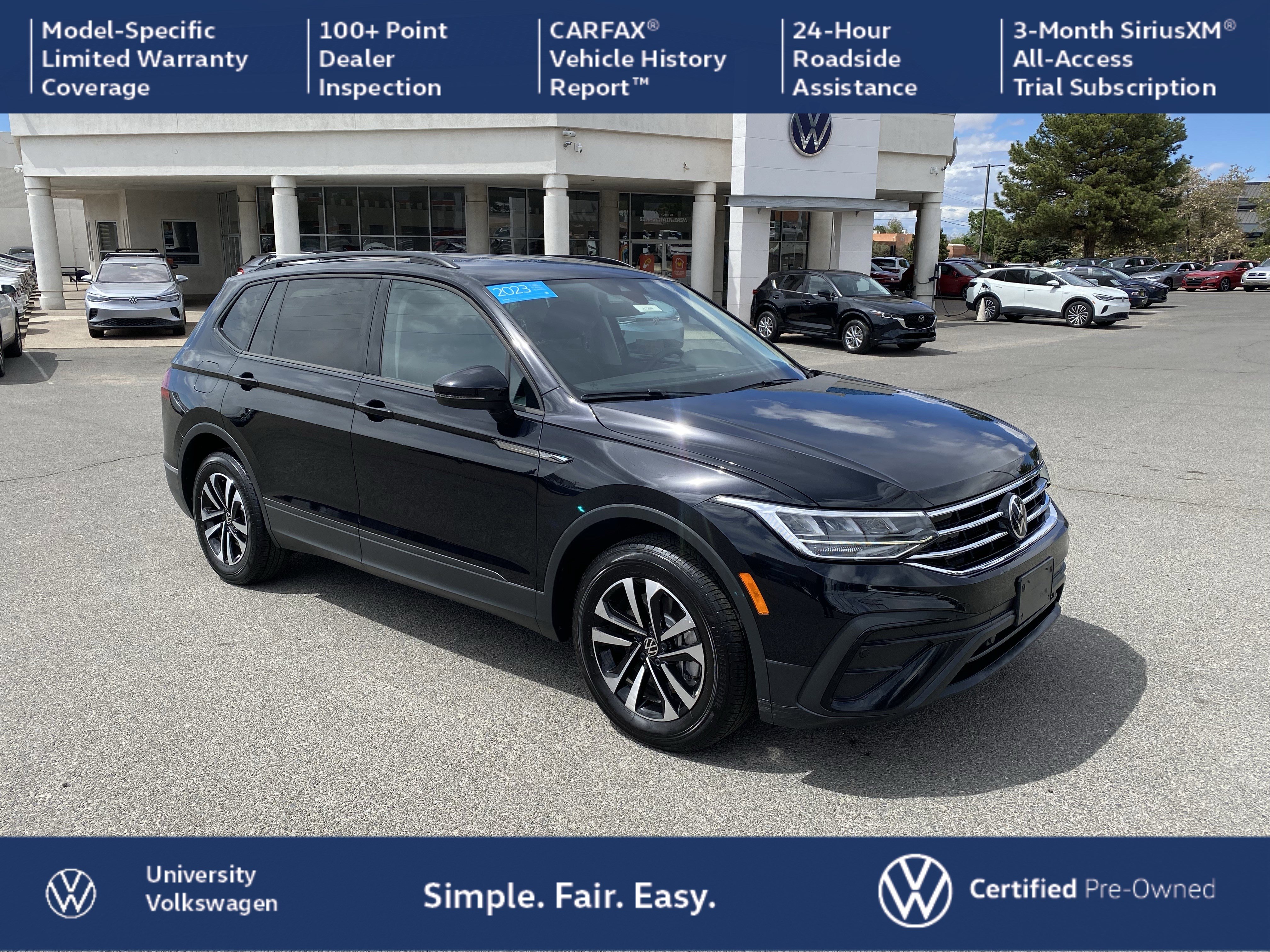Certified 2023 Volkswagen Tiguan S w/ Driver Assistance Package image 1