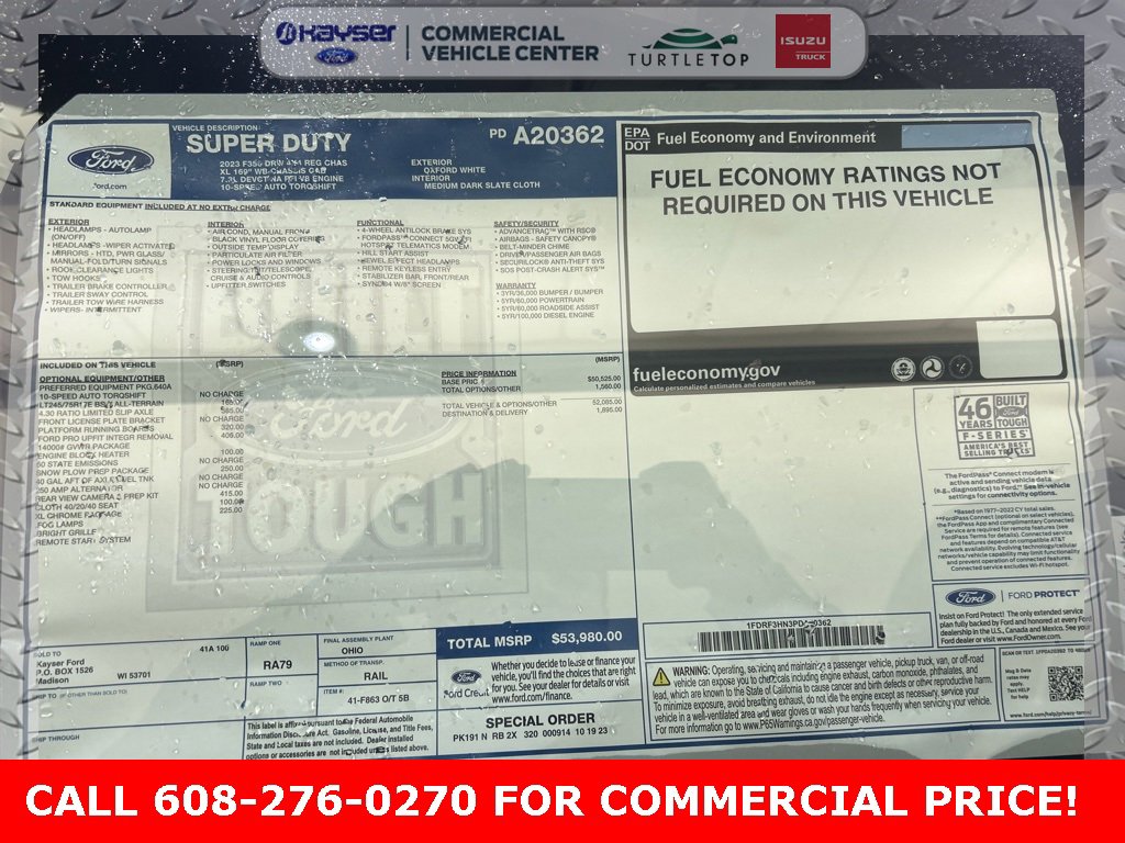 New 2023 Ford F350 XL w/ Snow Plow Prep Package image 31