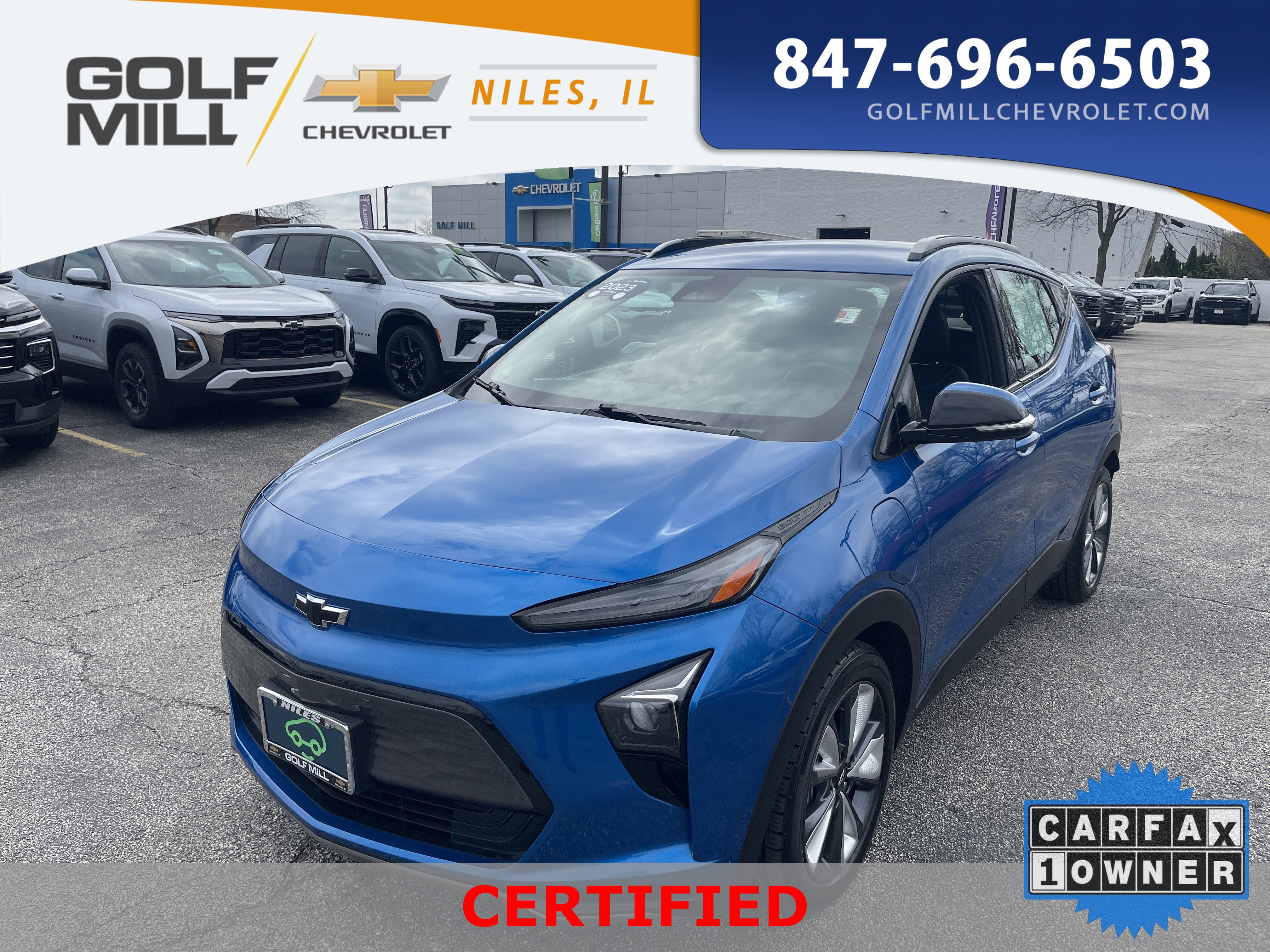 Certified 2023 Chevrolet Bolt EUV LT w/ Convenience Package