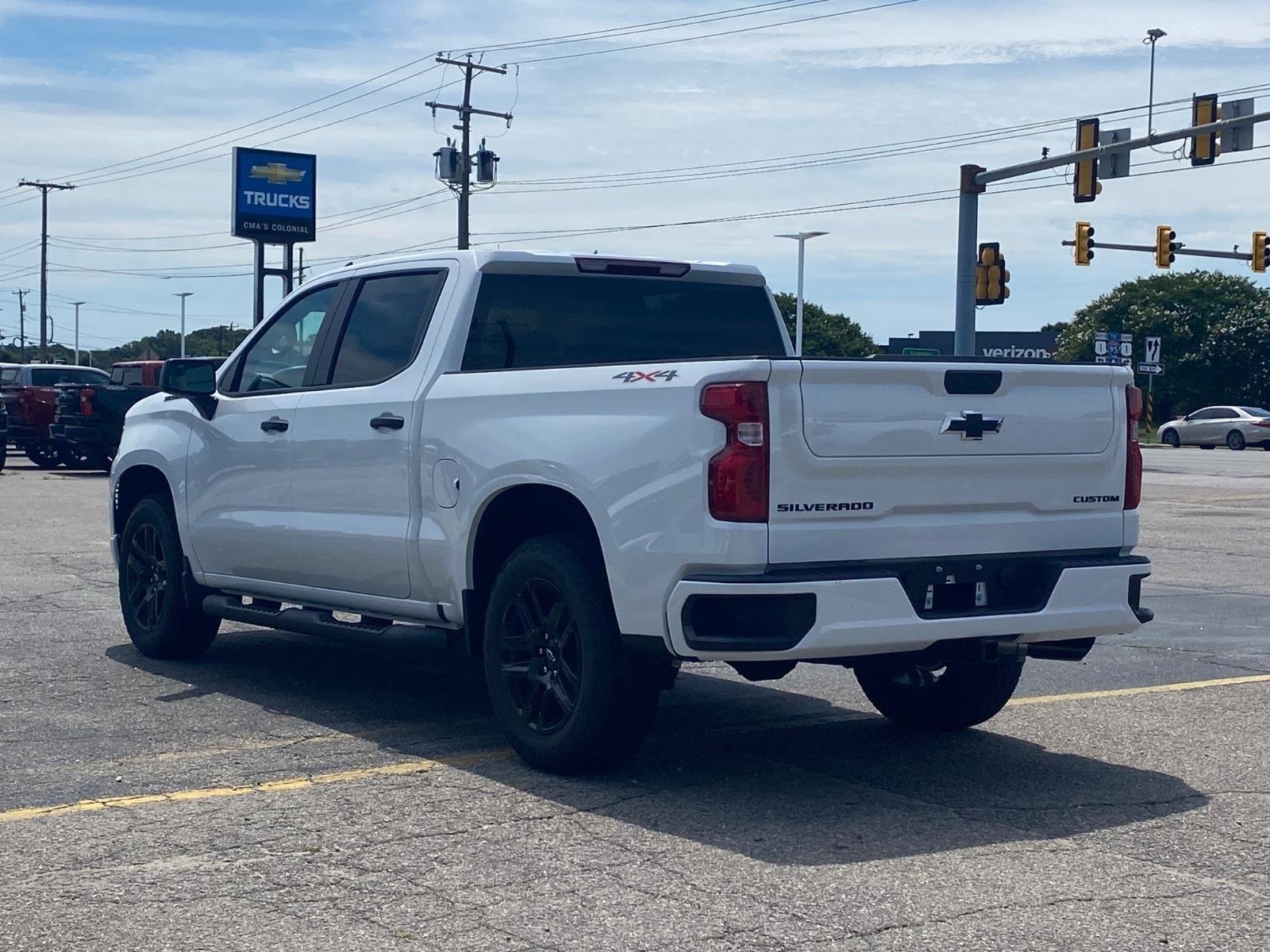 New 2026 Chevrolet Silverado 1500 Custom w/ Turbomax Blackout Package AWD/4WD image 8