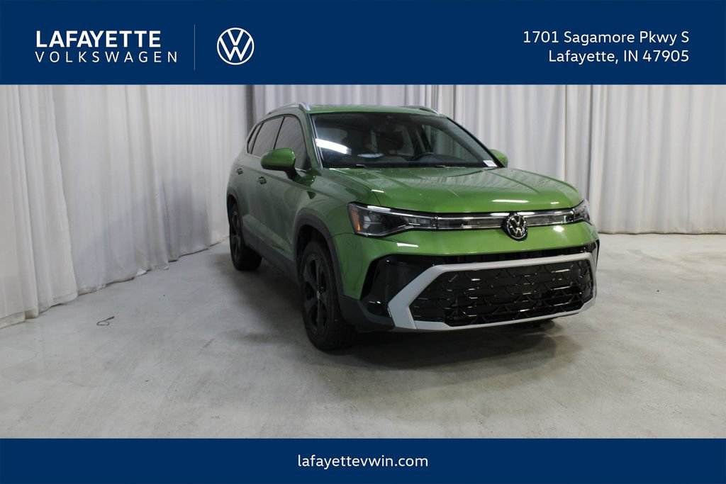 Used 2025 Volkswagen Taos SEL w/ Black Wheel Plus Package