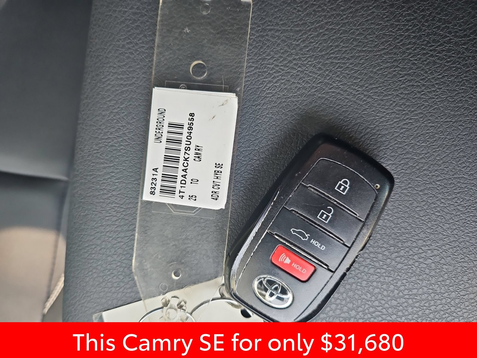 Used 2025 Toyota Camry SE FWD image 21