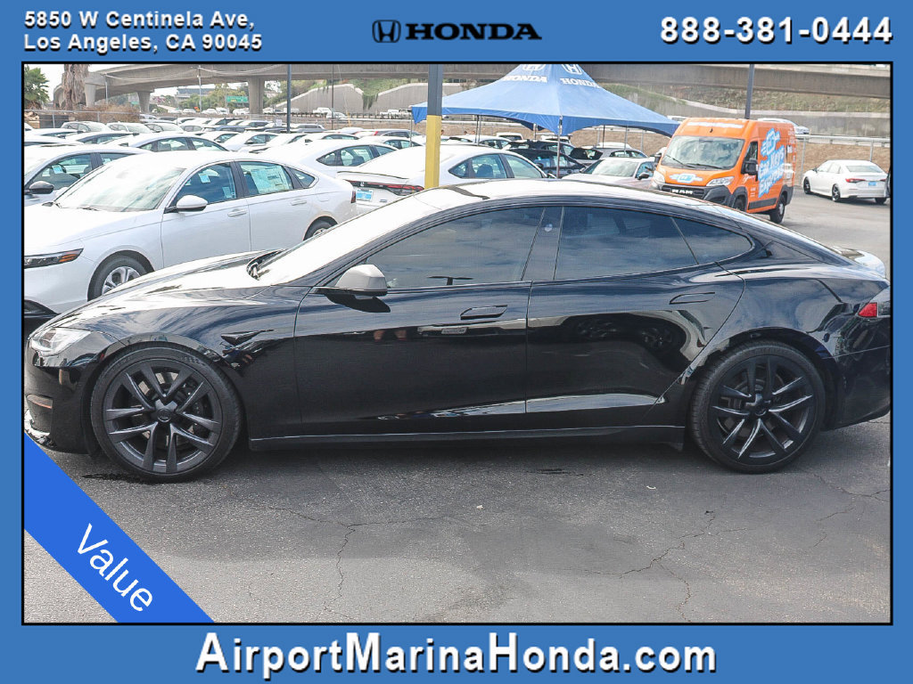 Used 2021 Tesla Model S Plaid AWD/4WD image 3