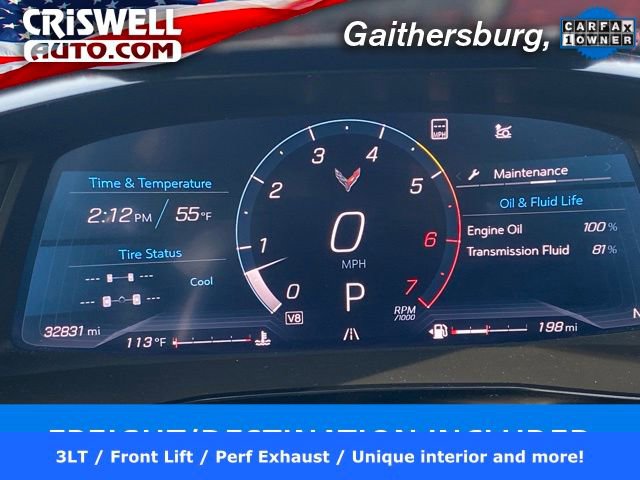 Used 2021 Chevrolet Corvette Stingray Premium Conv w/ Battery Protection Package image 22