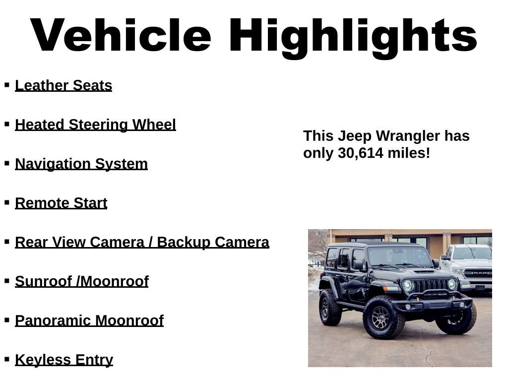 Used 2023 Jeep Wrangler Unlimited Rubicon 392 image 51