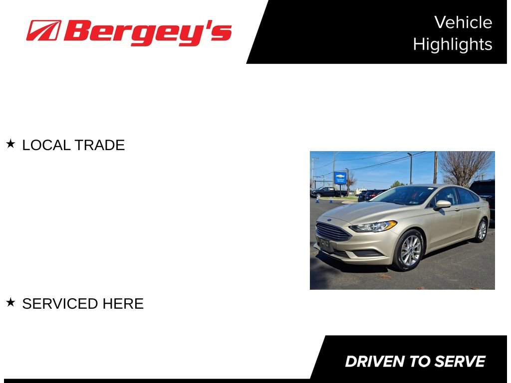 Used 2017 Ford Fusion SE w/ Fusion SE Technology Package FWD image 4