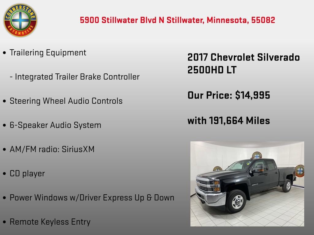 Used 2017 Chevrolet Silverado 2500 LT image 20