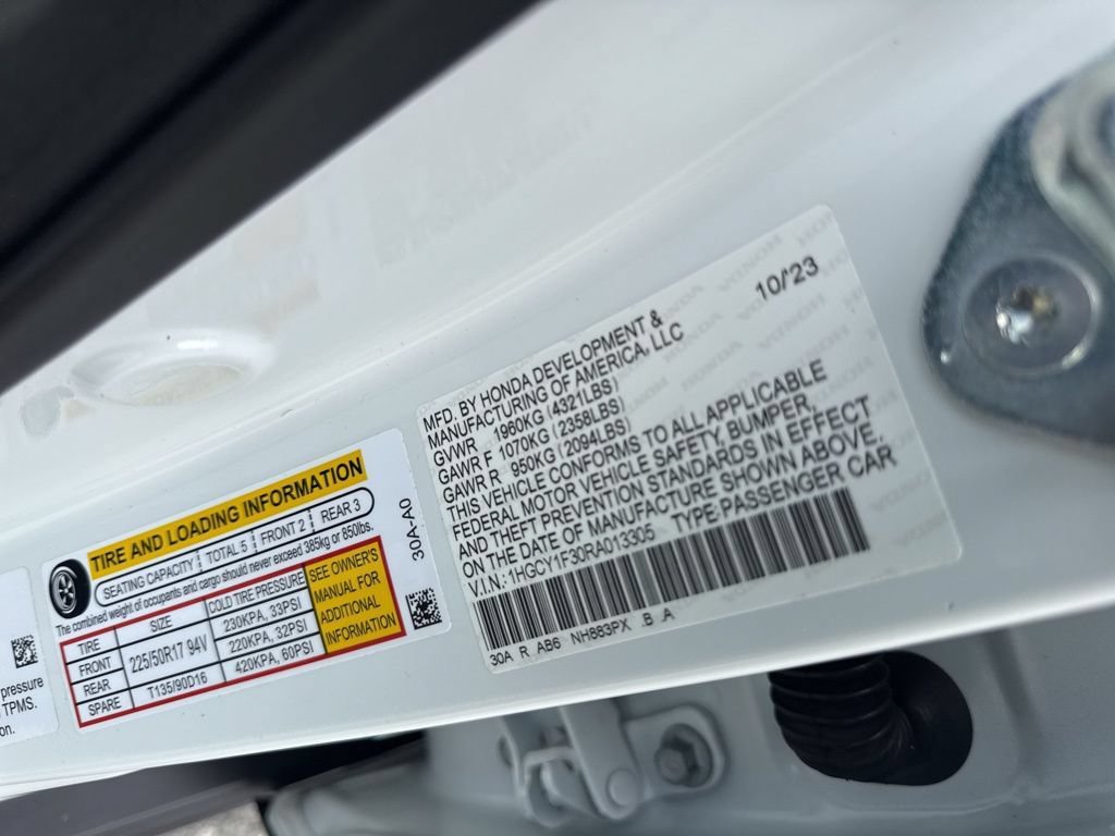 Used 2024 Honda Accord EX image 31
