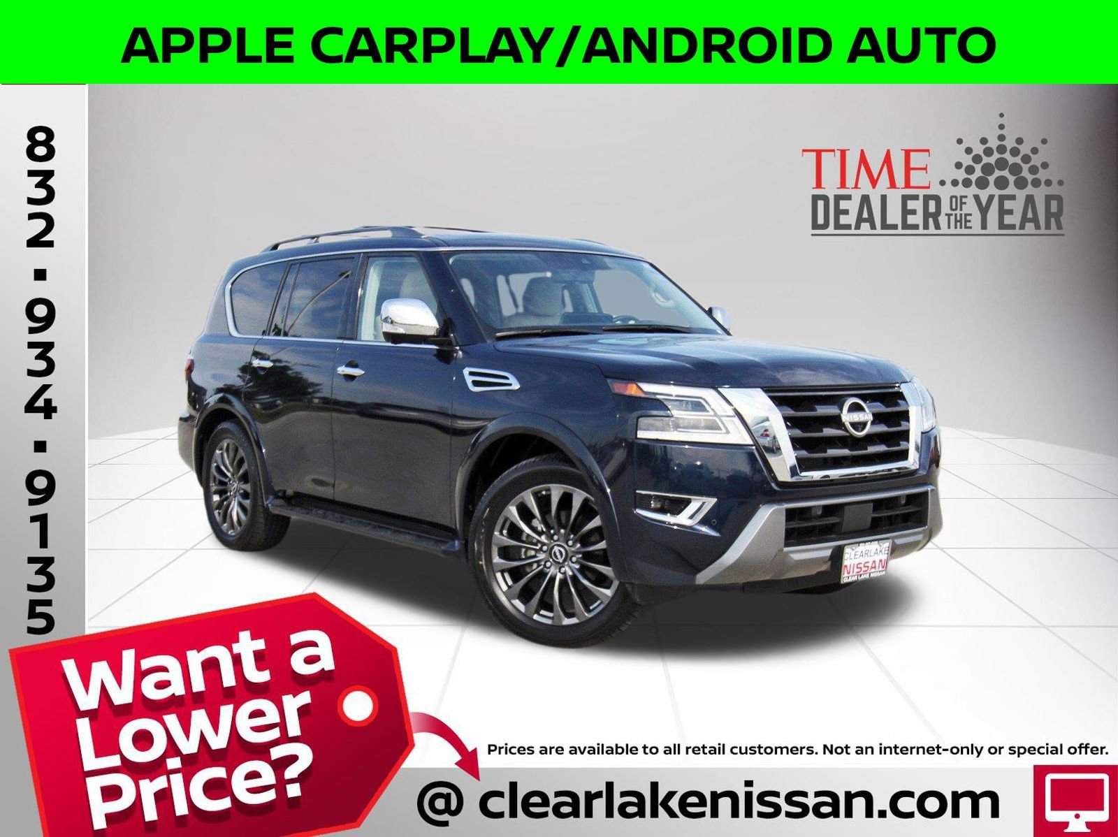 Used 2024 Nissan Armada Platinum w/ Cargo Package