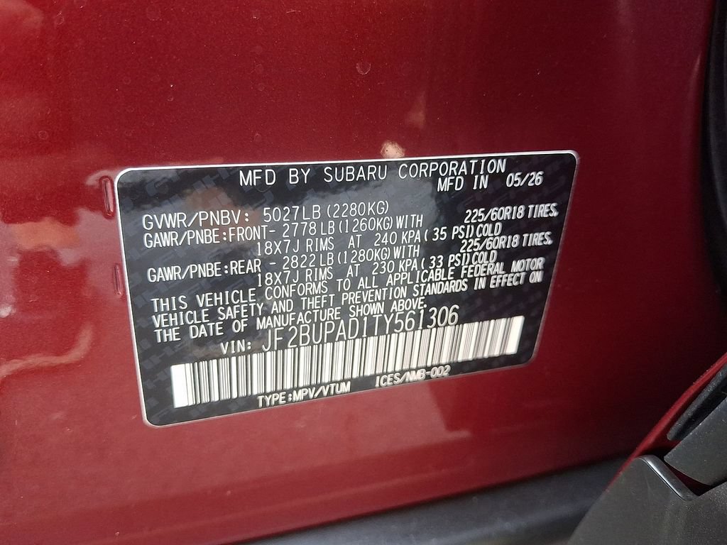 New 2026 Subaru Outback Premium AWD/4WD image 18