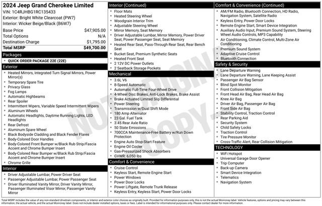 Used 2024 Jeep Grand Cherokee Limited image 7