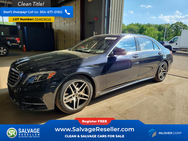 Used 2015 Mercedes-Benz S 550 4MATIC Sedan