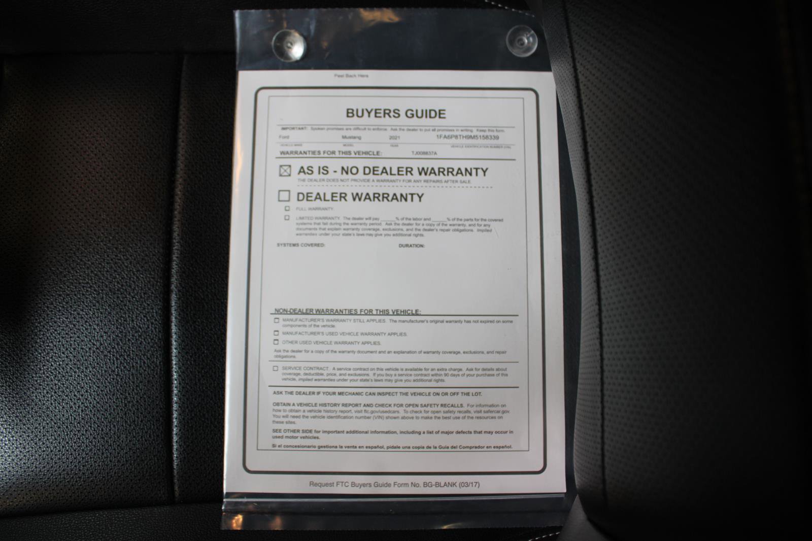 Used 2021 Ford Mustang Premium RWD image 41