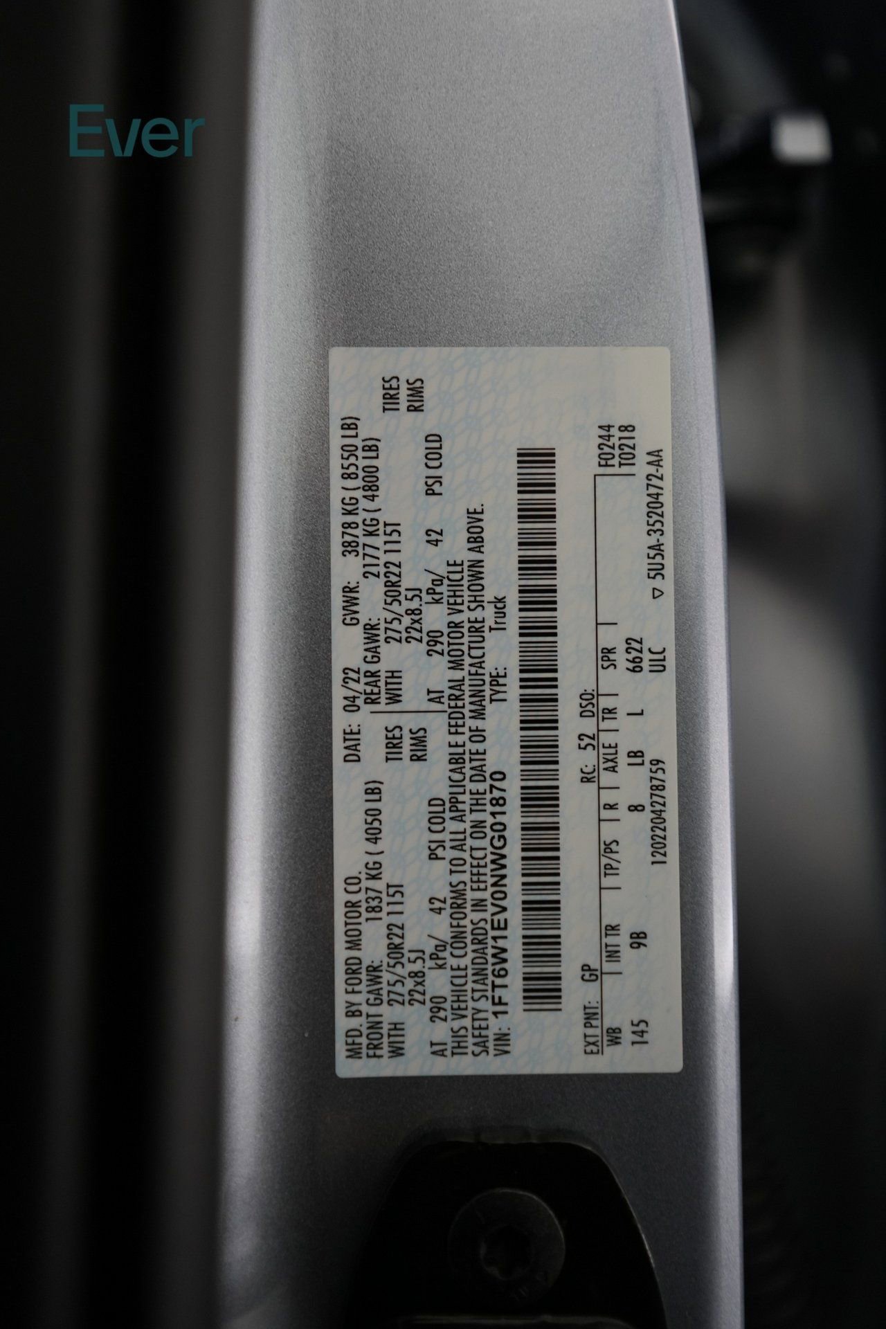 Used 2022 Ford F150 Lightning Platinum image 20