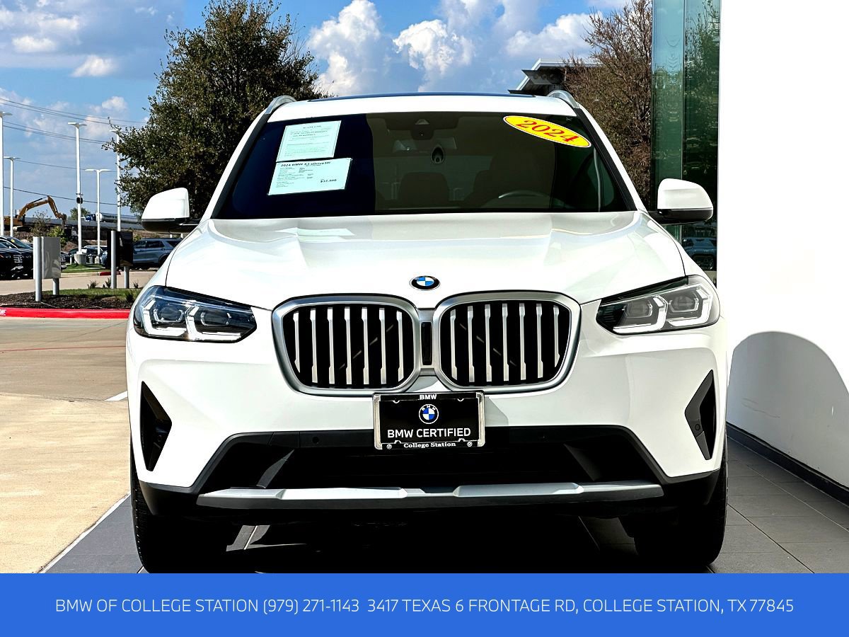Certified 2024 BMW X3 sDrive30i w/ Convenience Package RWD image 5