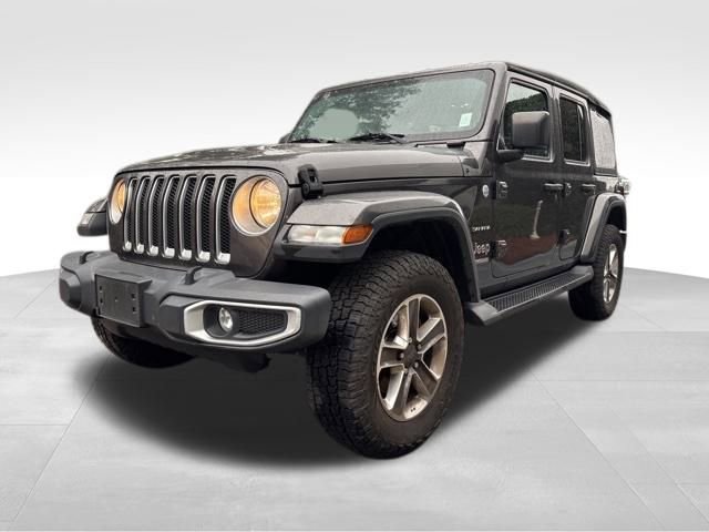 Used 2021 Jeep Wrangler Unlimited Sahara w/ Uconnect 4C Nav & Sound Group