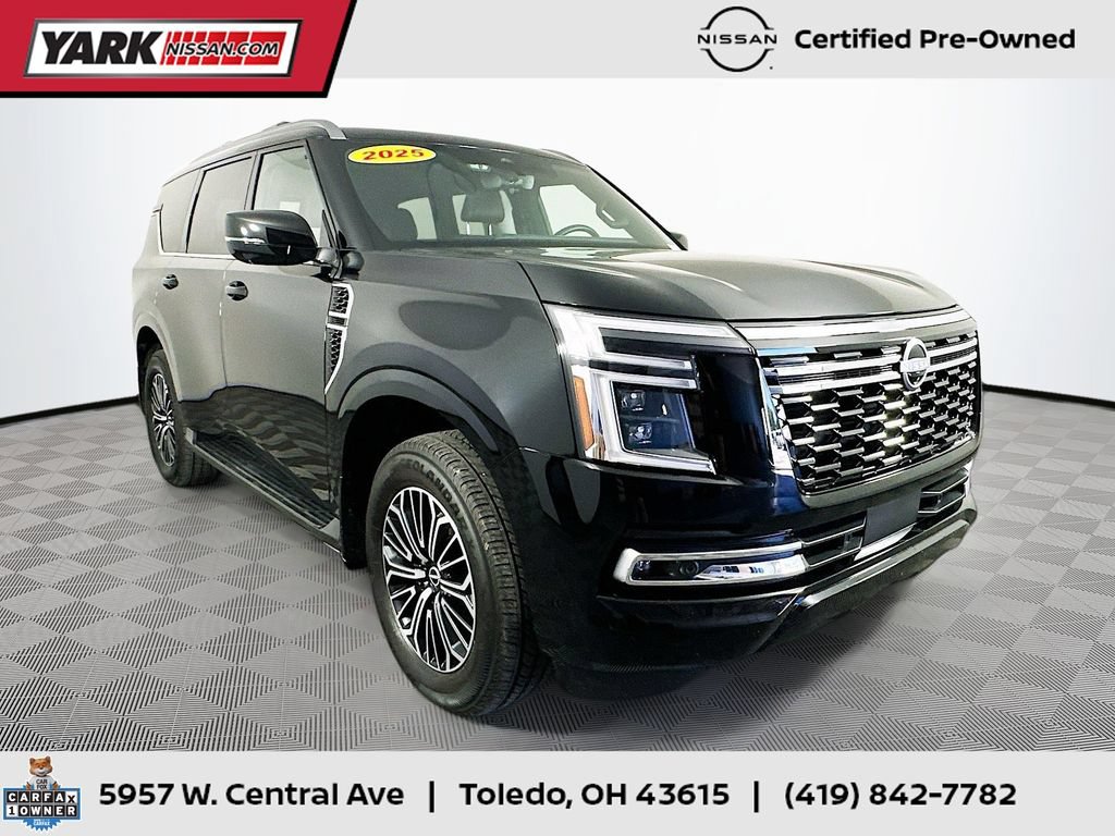 Certified 2025 Nissan Armada Platinum w/ Convenience Package