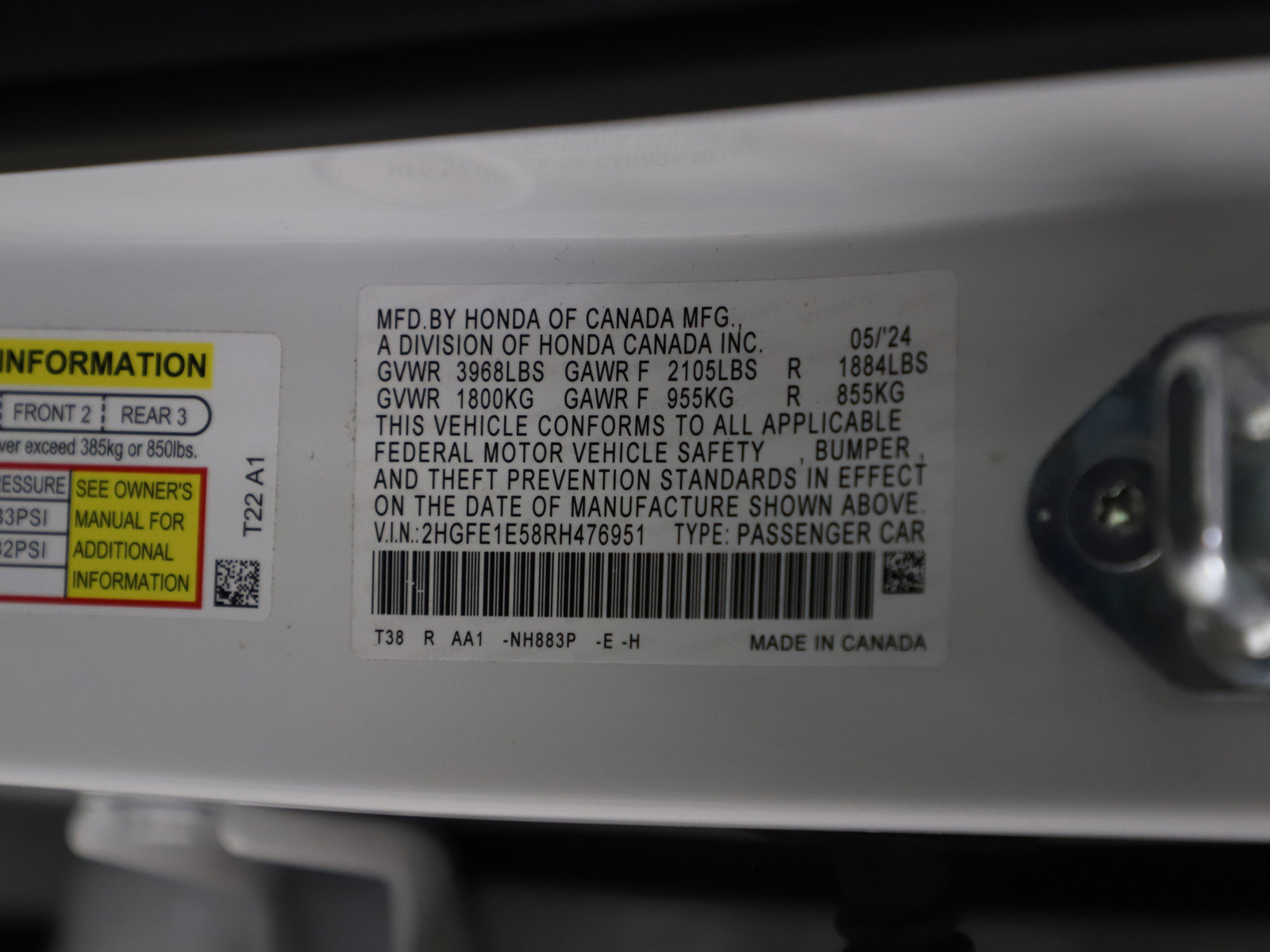 Used 2024 Honda Civic Si image 27