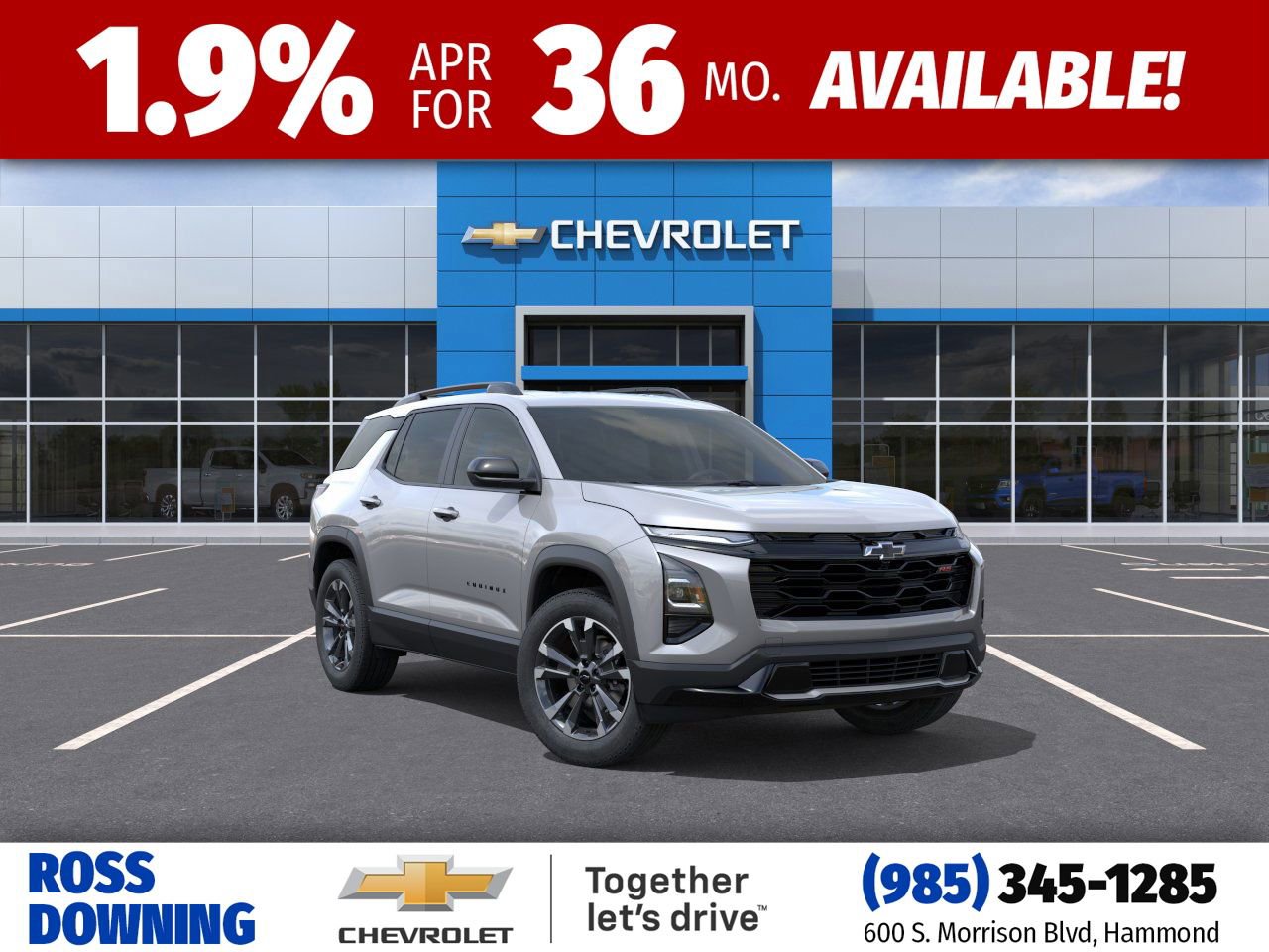 New 2026 Chevrolet Equinox RS