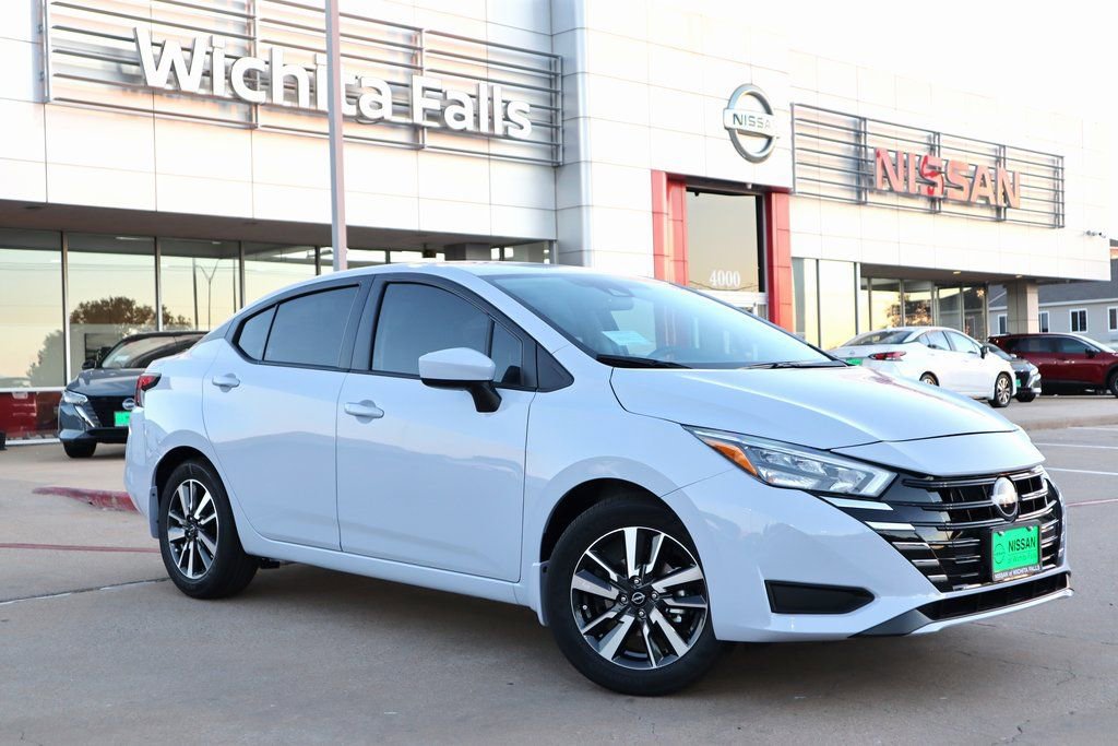 New 2025 Nissan Versa SV w/ Trunk Package FWD image 1