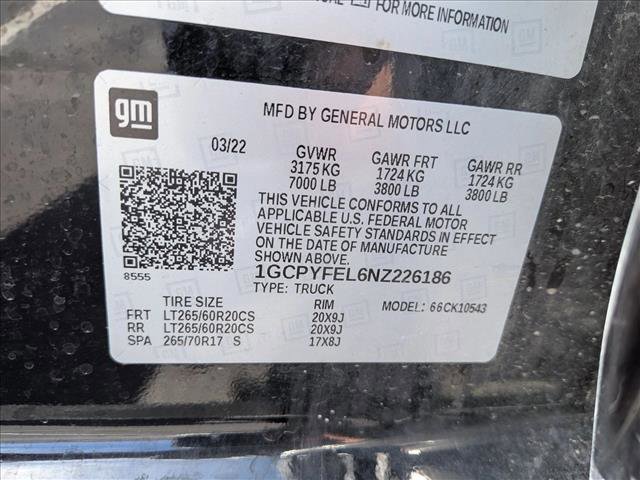 Used 2022 Chevrolet Silverado 1500 LT Trail Boss w/ Safety Package image 16